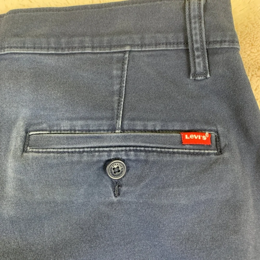 Levi's XX Chino‎ Standard Taper Pants Mens 32x32 (fits 29L) Navy Cotton Twill